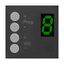 Audac MWX45, Veggpanel for MTX - Sort Veggpanelkontroller for MTX-serien